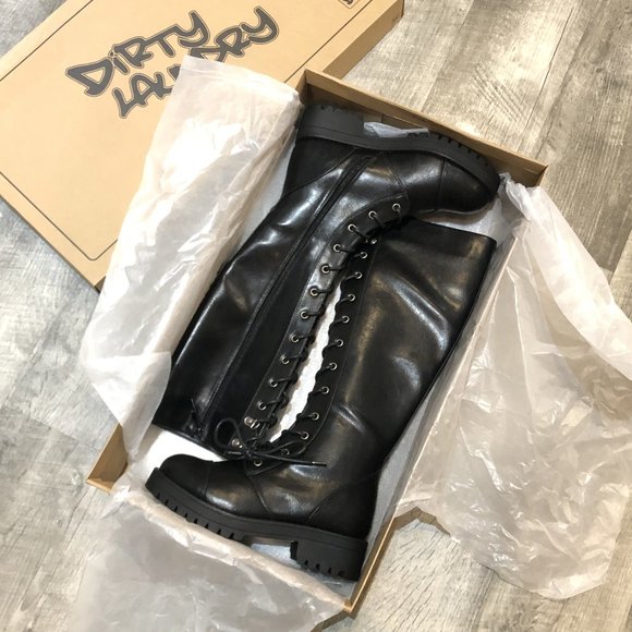 SOLD OUT! Chinese Laundry Vandal Tall Combat Boots - Picture 3 of 4